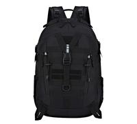 AHTCPO Sac à dos Tactique pour Homme, Sac à dos Militaire 40 L, Sac D'évacuation de 3 Jours pour Camping, Randonnée Chasse, avec SystèMe Molle(Black)