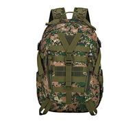 AHTCPO Sac à dos Tactique pour Homme, Sac à dos Militaire 40 L, Sac D'évacuation de 3 Jours pour Camping, Randonnée Chasse, avec SystèMe Molle(Jungle digital)