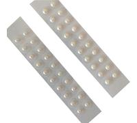 AHUAN 20/40 Pièces Perle Graines D'oreille D'acupuncture Avec Des Pincettes, Points Acupuncture Graines Durabilité Oreille Presse Graines Acupuncture Banquet(Set A 40PCS)