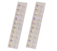 AHUAN 40 Pièces Ear Seeds Sans Douleur Pour Les Jours Graines D'oreille Bijoux Non Invasif Portable Oreille Presse Graines Acupuncture Bénéfique Pour Beauté(18)