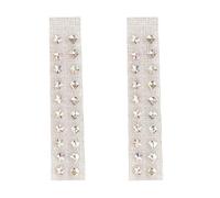 AHUAN 40 Pièces Ear Seeds Sans Douleur Pour Les Jours Graines D'oreille Bijoux Non Invasif Portable Oreille Presse Graines Acupuncture Bénéfique Pour Beauté(19)