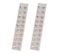 AHUAN 40 Pièces Ear Seeds Sans Douleur Pour Les Jours Graines D'oreille Bijoux Non Invasif Portable Oreille Presse Graines Acupuncture Bénéfique Pour Beauté(20)