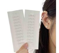 AHUAN Anniversaire Graines D'oreille Décoratives Ear Seeds 20/40 Pièces Réflexologie Relaxation Graine D'oreille D'acupuncture Portable Facile à Emporter(H-40pcs)