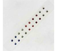 AHUAN Anti-Transpiration Graines D'oreille Relaxation Visage Graine D'oreille D'acupuncture Non Invasives Portables Ear Seeds équilibre Santé Pour Les Enseignants(Colourful-A)