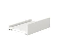 AHUAN Bois Bloqueurs de Jouets avec roulettes Silencieuses, étagère de Rangement Bloqueur de Canapé Meubles pour Chiens, Animaux Domestiques Et Chats(Blanc,50 * 35 * 25CM)