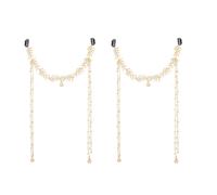 AHUAN Deguisement Cleopatre Feuilles Frange Front Pendentifs | Chaîne De Tête Cosplay Exotique Princesse Chaîne De Cheveux Colliers Réglable Pour Photographie(A)
