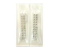 AHUAN Mode Cristal Graines D'oreille D'acupuncture Autoadhésif, Portable Points Acupuncture Graines pour La Photographie Oreille Presse Graines Acupuncture Unisexe(Set B 40 pcs)