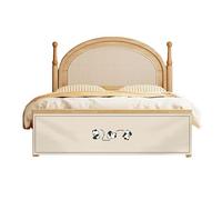 AHUAN Tissu épais Bloqueurs de Jouets Fixation par Bande Adhésive, Facile à Installer Bloqueur de Canapé Empêche La Perte des Jouets(200 * 40cm,White A)