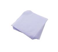 AHUFGN Lot de 100 chiffons de nettoyage blancs en microfibre pour sublimation pour lunettes, écran et lentille - 14 x 14 cm (blanc)