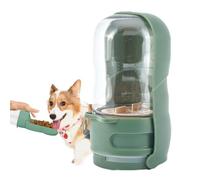 Ahuuen 2 po en 1 Bouteille d'eau de Chien, Bol d'eau de Voyage de Voyage - Puppy Water Cup 2 in 1 | Accessoires pour Chiens alimentant Les Fournitures avec Un Filtre en Carbone activé, Conception à