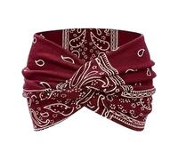 Ahuuen Bandanas Boho pour Femmes - Bandeau Sport Respirable - Bandeau Sportif Élégant pour Femmes et Filles, Yoga Running Fitness, Événements Extérieurs Mariage Festival