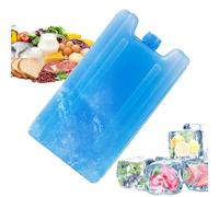 Ahuuen Blocs de refroidissement - Batteries de congélation portables pour ventilateur de climatisation, blocs réfrigérants, réutilisables, pour pique-nique, école, camping, déjeuner, pêche