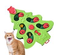 Ahuuen Bol pour Chien à Alimentation Lente, Bol à Alimentation Lente pour Chiot - Gamelle pour Chien en Forme d'arbre de Noël pour mangeoire Lente pour Chat,Bols d'alimentation pour Chiens à