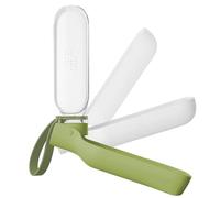 Ahuuen Bouteille pour Chien | Gobelet À Compartiments Antifuite Anti-Débordement | Gourde pour Chat et Chien avec Dragonne | pour Chiens de Petite Moyenne et Taille Randonnée Bateau Cour et