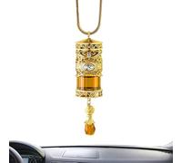 Ahuuen Bouteille Vide Pour Huile Parfum Voiture,Flacon Pendrechargeable aux Huiles Essentielles | Pendentif Aromathérapie Parfum Décor Intérieur pour Berline SUV Camion Maison Camping-Car