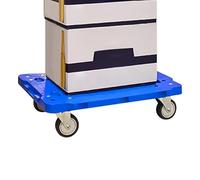 Ahuuen Chariot de Manutention avec Roues - Chariot Transportable | Diable Polyvalent Extensible 100kg Capacité pour Déménagement Voyage Camping Entrepôt