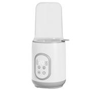 Ahuuen Chauffe-biberon portable pour voyage,chauffe-biberon de voyage,Dégivrage au chaud pour le lait maternel - Chauffe-biberon Portable pour sortie ou voyage, contrôle intelligent de la température,