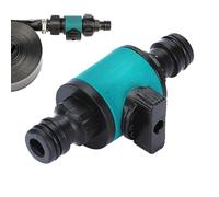 Ahuuen Connecteur De Tuyau De Tuyau | avec des Soupapes Individuelles sur/Désactivés | Soupape D'arrêt De La Baignoire Garden | Connecteurs HosePipe | pour La Cuisine du Jardin D'irrigation | 2 Types