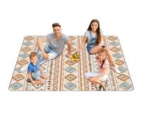 Ahuuen Couverture de pique-nique imperméable à séchage rapide pour femmes, hommes, famille, camping, randonnée, voyage, jardin, parc, lac, piscine, randonnée, activités de plein air