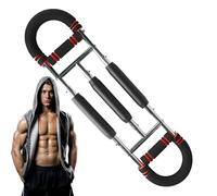 Ahuuen Équipement d'Entraînement des Bras - Séances de Musculation Pectorale à Domicile,Équipement de Force Ergonomique Forme en U 20-100 KG pour Maison, Arts Martiaux, Sport, Fitness