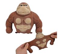 Ahuuen Figurine De G-orille Anti Stress | G-orille Spongieux | Jouet Élastique Gorilla | Jouet Singe pour Soulager Le Stress | Anti-Extrusion Réaliste | Jouet Fidget Sensoriel pour Les Loisirs