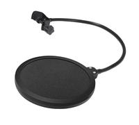 Ahuuen Filtre Anti-Pop pour Microphone | Filtre Anti-Vent pour Microphone - Protège-Vent Double Couche pour Équipement Sonore avec Un Gooseneck Ajustable pour Animateurs Et Acteurs
