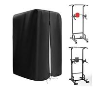 Ahuuen Housse pour Barre de Tractions et Dips - Protection Anti-Poussière pour Musculation - Protection Pour Rack De Fitness Et Machine D Entraînement Extérieur Pour Terrasse Jardin Salle De Sport