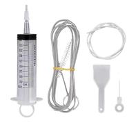 Ahuuen Kit D'Outil De Nettoyage De Réfrigérateur | Brosse Nettoyage pour Frigo | Nettoyage De Trou De Vidange | Brosse Déboucheur De Canalisation pour Le Nettoyage des Trous De Drainage