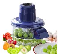 Ahuuen Machine À Éplucher Électrique,Éplucheuse Ail Électrique - Outil de Cuisine Rechargeable pour Fruits et Légumes | Pour Tomates Myrtilles et Préparation de Salades