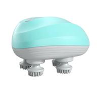 Ahuuen Massageur de Cuir Chevelu Électrique - Relaxation Anti-Stress Tête | Gommage Nettoyant Sans Fil Portatif Grattoir pour Toute la Famille et Animaux Idéal pour la Douche et le