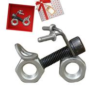 Ahuuen Modèle Réplique Miniature de Moto - Modèle de Moto Décoratif Artisanal - Sculpture Décor Bureau Maison Idée Cadeau pour Garçon Fils Père Grand-Père Amateur