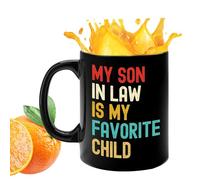 Ahuuen Mug Pour Beau-Fils - 350ml Ustensile À Large Ouverture,Tasse À Café Originale Pour Hommes - Pour Femmes Garçons Filles Amateurs De Thé Au Lait Anniversaires Fêtes Fête Des
