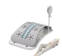Ahuuen Planche Lombaire - Tableau de Massage Lombaire Adjustable Craqueur Colonne Vertébrale | Appareil de Massage pour Colonne Vertébrale Salle de Sport Salon Maison Bureau Voyage