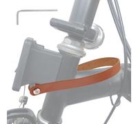 Ahuuen Poignée de tirage, sac de tête de vélo, sangle de tirage, anneau de cadre de potence, anti-rayures pour une adaptabilité stable, extension rapide, guidon pliable pour homme et femme, voyage