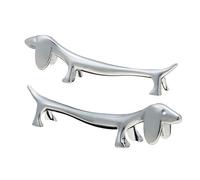 Ahuuen Repose-Couverts en Forme De Teckel | Repose-Baguettes en Forme De Petit Chien | Repose-Baguettes Mignon en Forme De Teckel | Support De Cuillère Fourchette À Couteau | Lave-Vaisselle
