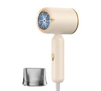 Ahuuen Sèche Cheveux Pliable, Séchoir Voyage Compact, Séchoir Portable 1 500 W Contrôle de Température Pour Maison Hôtel Hommes Utilisation Intensive