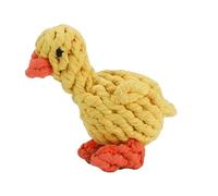 AHZCWYP Adorable canard noué pour animaux de compagnie, laisse à mâcher agressif pour chien et chat, grande et moyenne taille, qui dézippe les chiens et les chats, traînée incassable, 100 % coton peut