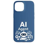 AI Agent Artificial Intelligence Bot Coque pour iPhone 15