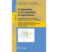 Ai Approaches To The Complexity Of Legal Systems