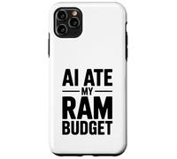 AI Ate My RAM Budget Funny Computing Humour Coque pour iPhone 11 Pro Max