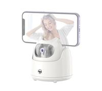 AI Auto Face Tracking Gimbal Desktop Selfie Stabilisateur pour téléphone Robot Cameraman Rotation à 360° Aucune application requise Vlog Live Streaming Vidéo