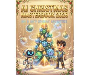 AI Christmas Masterbook 2026: Bit & An’s Holiday Adventure.: Coloring, puzzles, AI vision games, and Christmas-New Year activities for kids ages 4-11.