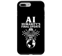 AI - Dernière Mise à Jour de l'humanité - Téléchargement du Robot futuriste Coque pour iPhone 7 Plus/8 Plus