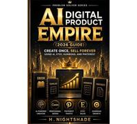 AI Digital Product Empire (2026 Guide): Create Once, Sell Forever Using AI, Etsy, Gumroad, and Pinterest