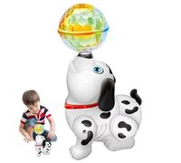 Ai Dog - Chiot Robot, Chien Robot Jouet Acrobatique Interactif Pour , Animal De Compagnie Acrobatique Diriger La Boule Avec Musique Et Lumière Pour Filles, Chiens Chanteurs Intelligents Rot