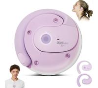 AI Écouteur Traducteur Instantané,144 Langues en Ligne en Temps réel, Bluetooth 5.4, sans Fil, à Clipser, écouteurs à Traduction instantanée, Parfaits pour Les Voyages et Les Affaires (Violet)