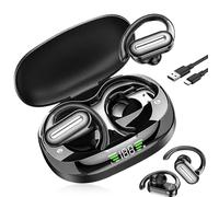 AI Ecouteur Traducteur Instantané, 56h Bluetooth 5.4 Oreillette Traducteur Instantané, 3 in 1 AI Écouteur Traducteur Vocal Instantané avec 144 Langues/6 Modes de Traductionpour Voyage/Réunion/Études