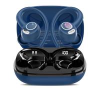 AI Ecouteur Traducteur Instantané avec 164 Langues, 7 Modes de Traduction avec APP, 3 en 1 Traducteur Vocal Instantané, Buletooth 5.3 Oreillette Traduction Instantanée pour Voyage et Affaires Bleu