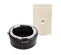 AI EOSM ∞ Bague D'ADAPTATION Compatible Objectif Nikon AI vers BOITIER Canon EOS M EOS-M Adaptateur 100% Métal Mise AU Point A L'INFINI Canon EOS M M3 M5 M10 Etc... - ADAPTOUT Marque FRANÇAISE