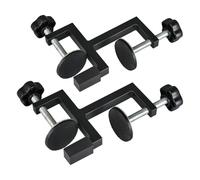 AI Gear Lot de 2 pinces d'angle réglables en Y avec coussinets en caoutchouc souple remplaçables, pour une utilisation légère et moyenne, idéal pour coller, petits projets de menuiserie et de